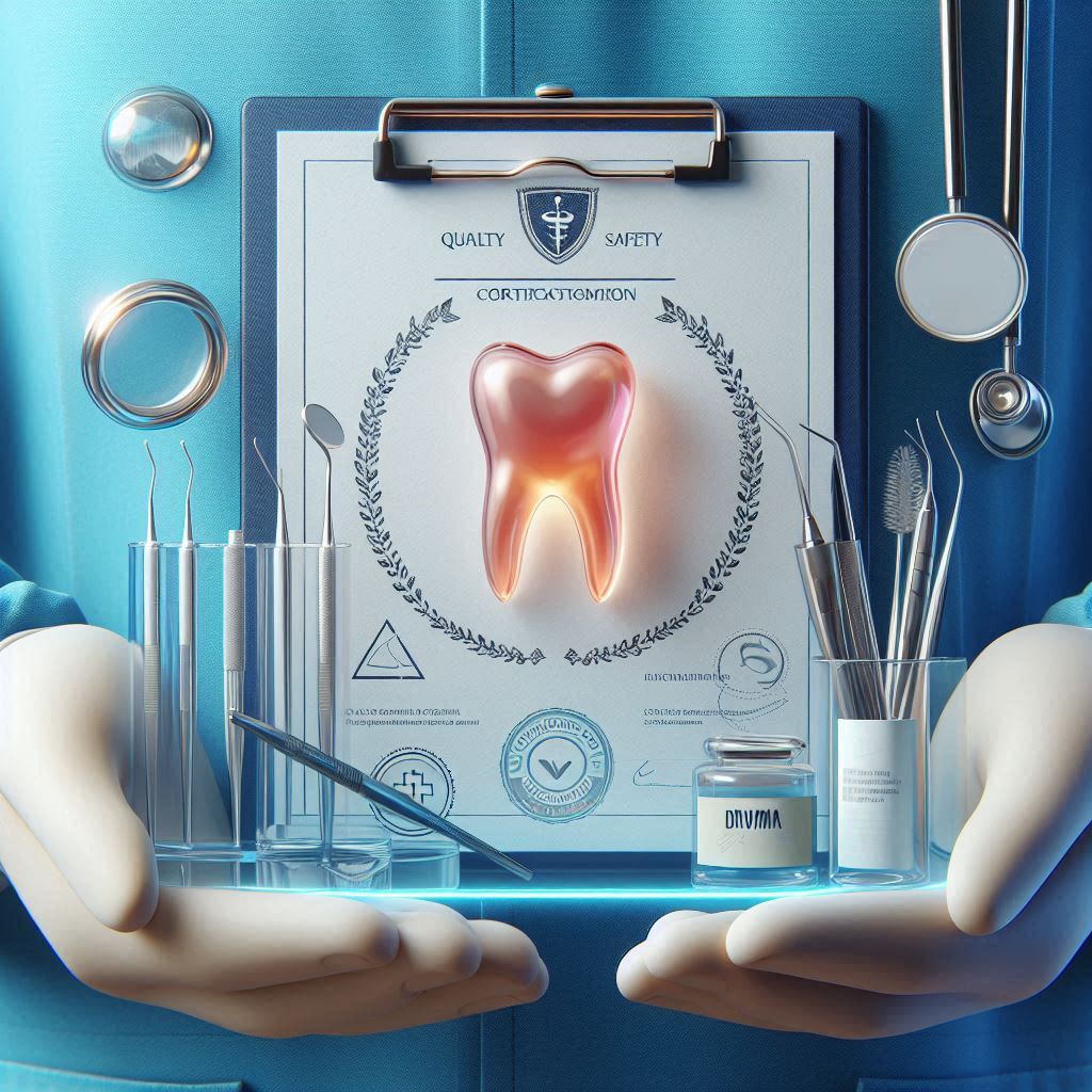 alt La importancia de la certificación INVIMA para un laboratorio dental, mostrando calidad, seguridad y profesionalismo.